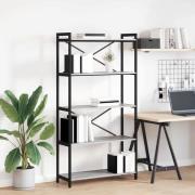 vidaXL Bokhylla Grå sonoma 80 x 30 x 153 cm Konstruerat trä