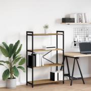vidaXL Bokhylla artisan ek 80 x 30 x 118 cm Konstruerat trä