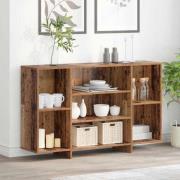 vidaXL Sideboard Gammalt trä 120 x 30 x 75 cm Konstruerat trä