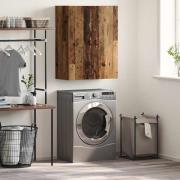 vidaXL Väggskåp Gammalt trä 69,5 x 34 x 90 cm Konstruerat trä