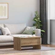 vidaXL Kaffeebord artisan ek 80 x 50,5 x 42,5 cm Konstruerat trä