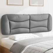 vidaXL Headboard Cushion "Hvar" Light Grey 152 cm Fabric