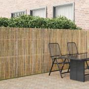 vidaXL Bambustängsel Brun 500 x 150 cm Bambu