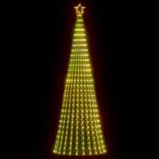 vidaXL LED julgran 475 LEDs varmvit 247 cm