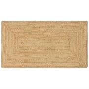 vidaXL Matta Beige 80 x 200 cm Jute