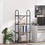 vidaXL Hyllsystem artisan ek 60 x 30 x 146 cm Konstruerat trä