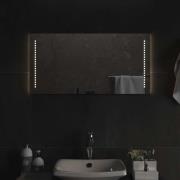 vidaXL Badrumsspegel LED 80x40 cm
