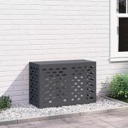 vidaXL Täckning för Luftkonditionering Antracit 90 x 40 x 60 cm Stål