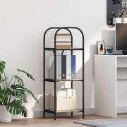 vidaXL Hyllsystem Sonoma-ek 40 x 30 x 109 cm Konstruerat trä