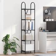 vidaXL Hyllsystem Grå sonoma 40 x 30 x 183 cm Konstruerat trä