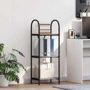 vidaXL Hyllsystem Grå Sonoma 40 x 30 x 109 cm Konstruerat trä