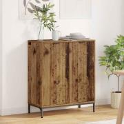 vidaXL Sideboard Gammalt trä 69,5 x 33 x 82 cm Konstruerat trä