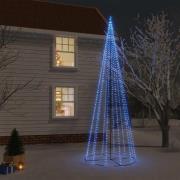 vidaXL Julgranskon blå 732 LEDs 160x500 cm