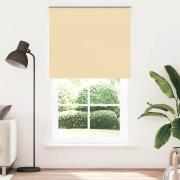 vidaXL Rullgardin mörkläggningsbeige 135x230 cm tyg bredd 131,6 cm