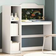 vidaXL Tavelskrivbord Vit och grå 120 x 45 x 118.5 cm Konstruerat trä