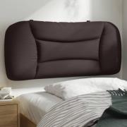 vidaXL Headboard Cushion "Hvar" Dark Brown 80 cm Fabric