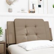 vidaXL Headboard Cushion "Zadar" Cappuccino 100 cm Faux Leather