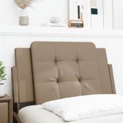 vidaXL Headboard Cushion "Zadar" Cappuccino 90 cm Faux Leather