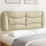 vidaXL Headboard Cushion "Hvar" Cream 140 cm Fabric
