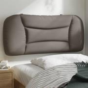 vidaXL Headboard Cushion "Hvar" Taupe 90 cm Fabric