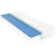 vidaXL Madrass 100x200 cm viskoelastiskt minnesskum 18 cm H2