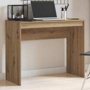 vidaXL Skrivbord artisan ek 90x40x72 cm konstruerat trä