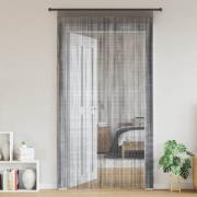 vidaXL Snörgardiner 2 st antracit 100x250 cm