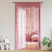 vidaXL Stränggardiner 2 st rosa 100x250 cm