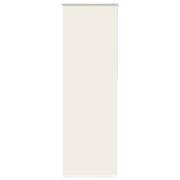 vidaXL Rullgardin mörkläggning naturvit 85x210 cm tygbredd 80,7 cm