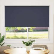 vidaXL Rullgardin för mörkläggning 140 x 175 cm marinblå
