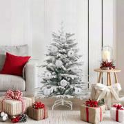 vidaXL Julprydnad Set 15 pcs Silver