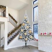 vidaXL Julprydnad Set 3 pcs Guld XXL