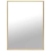 vidaXL Väggspegel 80x60 cm guld