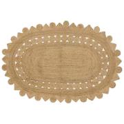 vidaXL Matta Brun 152 x 245 cm Jute