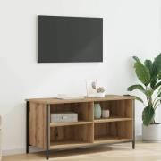 vidaXL TV-skåp Artisan Ek 100 x 40 x 50 cm Konstruerat trä
