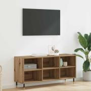 vidaXL TV-skåp Artisan Ek 103,5 x 30 x 50 cm Konstruerat trä
