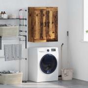 vidaXL Väggskåp Gammalt trä 69,5 x 34 x 90 cm Konstruerat trä