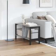 vidaXL Hyllsystem Grå Sonoma 82 x 32 x 47 cm Konstruerat trä