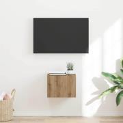 vidaXL TV Vägghylla Artisan Ek 60 x 31 x 29.5 cm Konstruerat trä