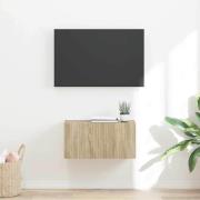 vidaXL TV Vägghylla Sonoma 60 x 31 x 29,5 cm Konstruerat trä