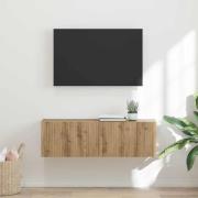 vidaXL TV Vägghylla Artisan Ek 60 x 31 x 29.5 cm Konstruerat trä
