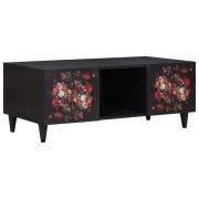 vidaXL Kaffeebord Flerfärgsdesign 100 x 54 x 40 cm Massivt mangoträ