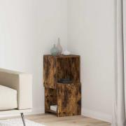 vidaXL Hörnskåp Vit 30,5x30x65cm Konstruerat trä