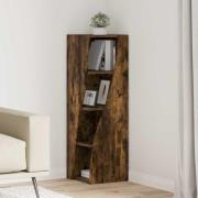 vidaXL Hörnskåp Vit 32x32x102cm Konstruerat trä