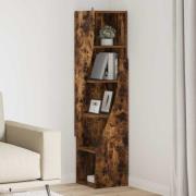 vidaXL Hörnskåp Vit 32x32x140cm Konstruerat trä