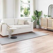 vidaXL Halkfri matta i konstgjord kaninfäll OLITE Grå 80 x 250 cm