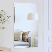 vidaXL Väggspegel Rektangulär 50 x 80 cm härdat glas