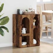 vidaXL Sideboard Gammalt trä 59 x 35 x 80.5 cm Konstruerat trä