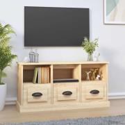 vidaXL Tv-bänk sonoma-ek 100x35x50 cm konstruerat trä