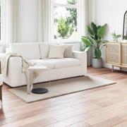 vidaXL Fusk-kaninpälsmatta Olite Beige 100 x 200 cm Polyester